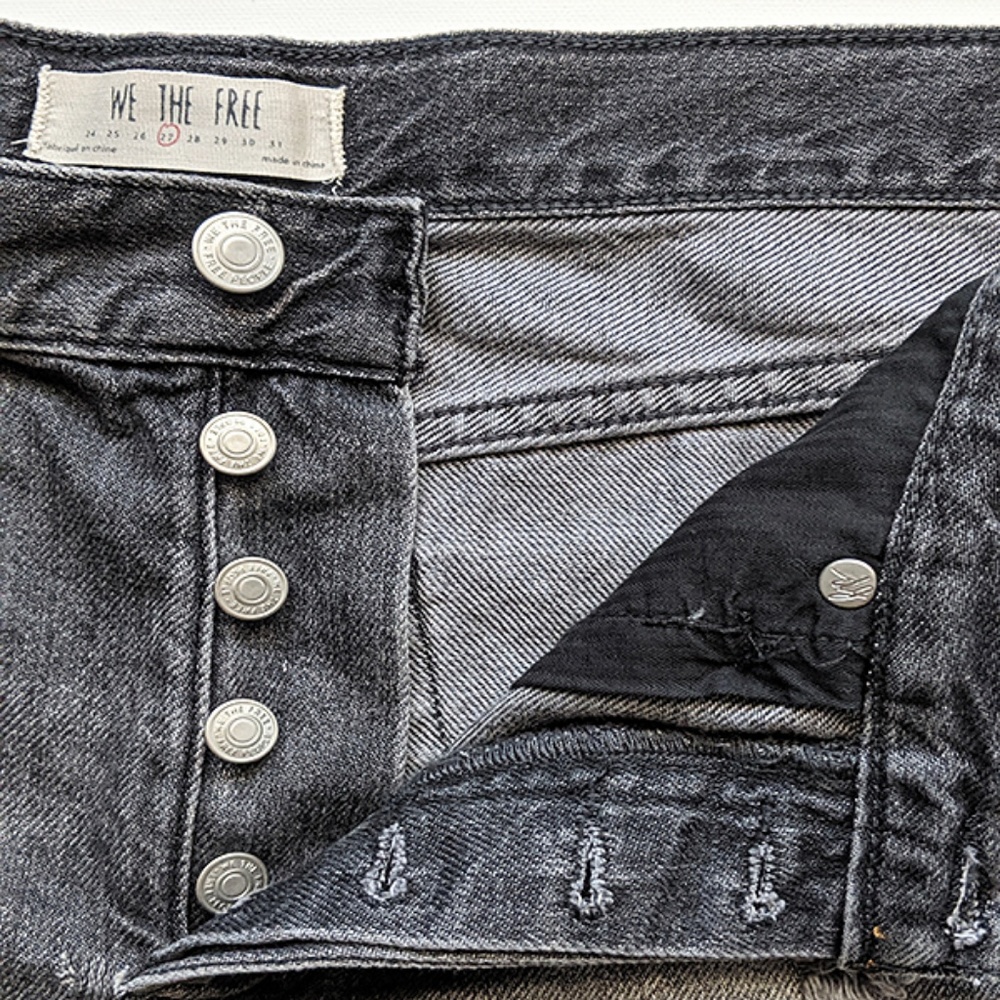 Free People Loving Good Vibrations Cutoff Shorts - Picture 6 of 8